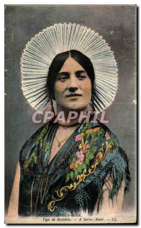 Boulogne-sur-Mer — Type Matelote — A. Saslor-Maid — LL.