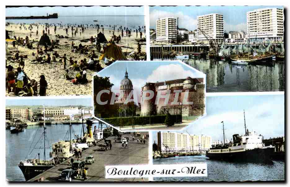 Boulogne-sur-Mer — vue panoramique — Craphil