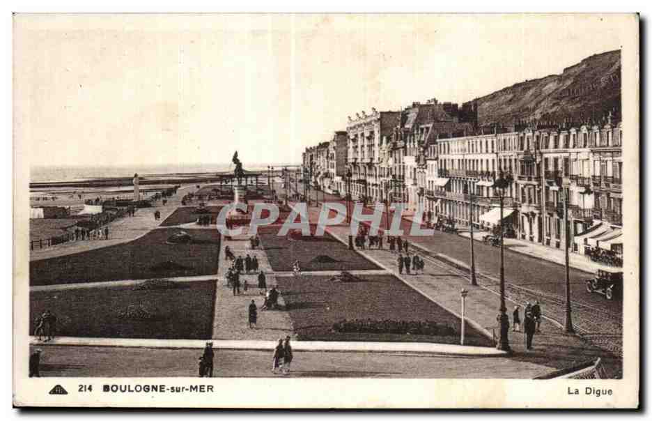 Boulogne-sur-Mer — La Digue — n. 214