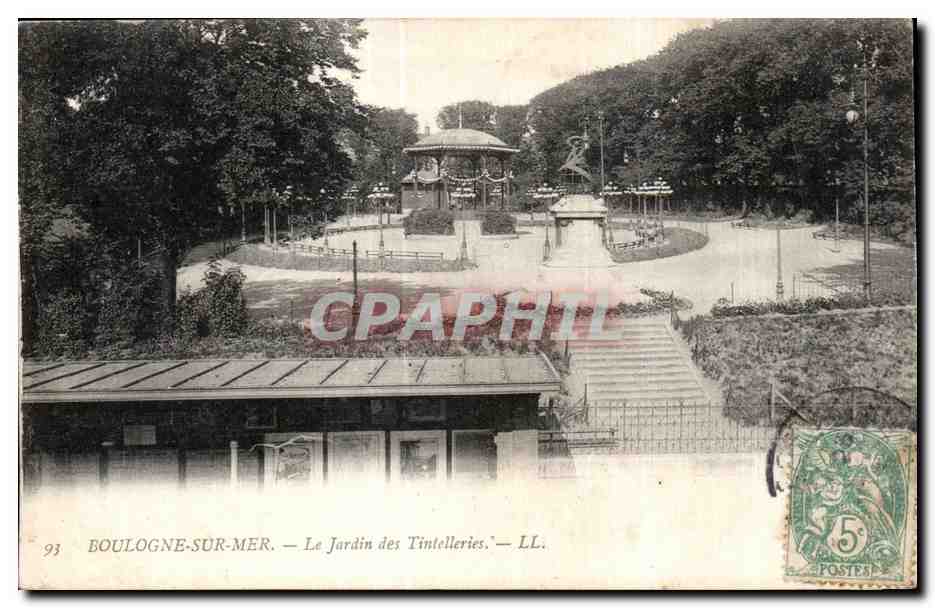 Boulogne-sur-Mer — Le Jardin des Tintelleries — LL.