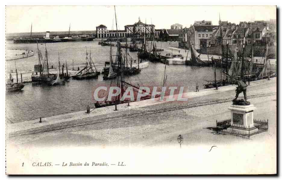 CPA CALAIS - Le Bassin du Paradis