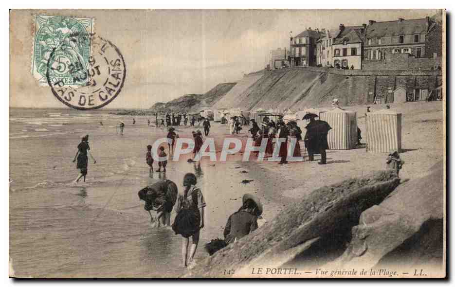 CPA LE PORTEL - Vue generale de la Plage
