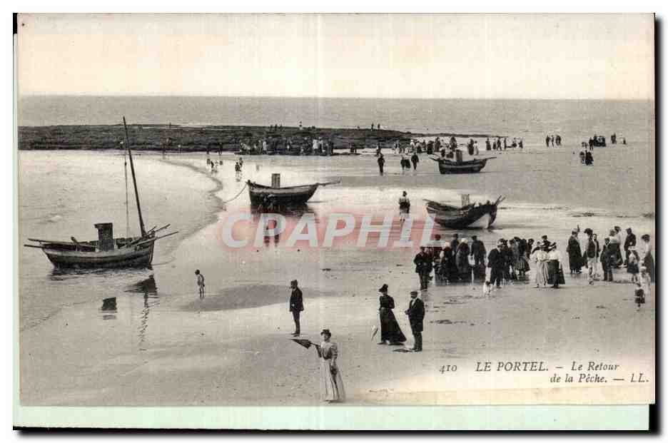 CPA LE PORTEL - Le Retour de la Peche