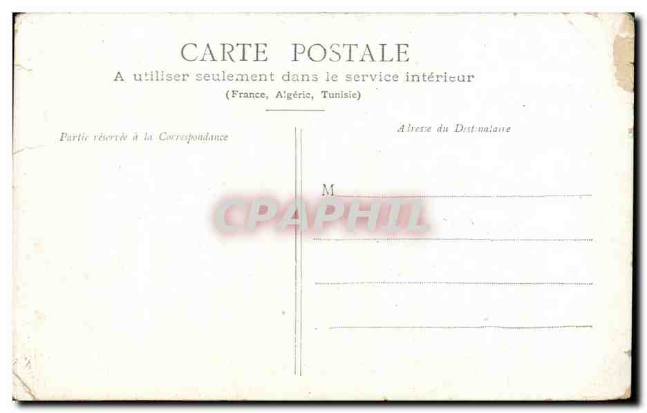 CPA Fantaisie Femme Pomme — Rückseite