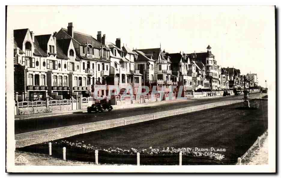 Le Touquet-Paris-Plage — La Digue — éditeur LAA n° 853