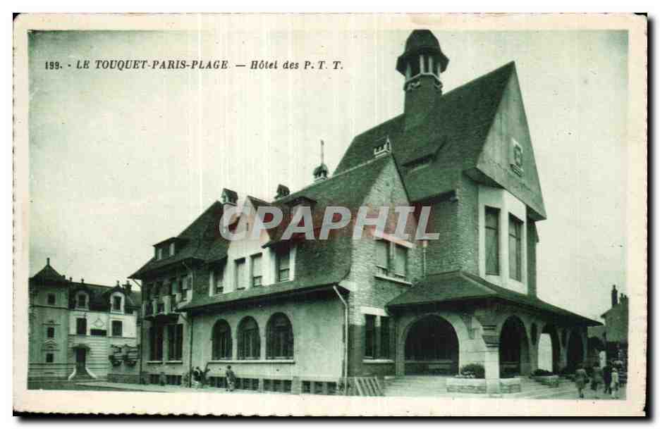 CPA LE TOUQUET-PARIS PLAGE- Hotel des P T T 
