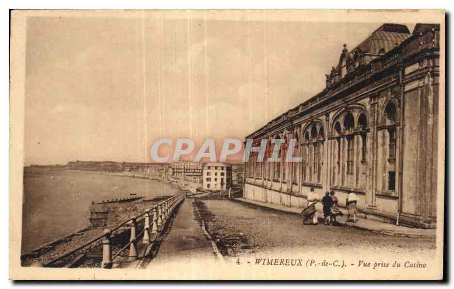 Wimereux (P.-de-C.) — Vue prise du Casino — CPAPHIL