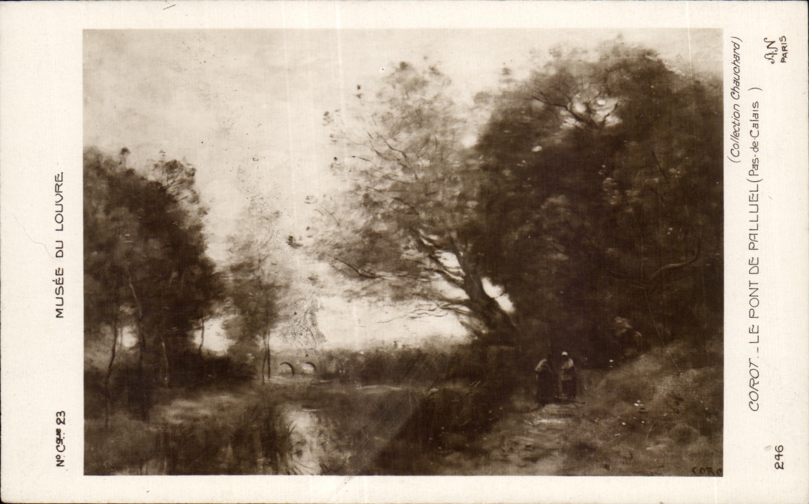 Le Pont — Corot — Musée du Louvre — Collection Chauchard (Pas-de-Calais)