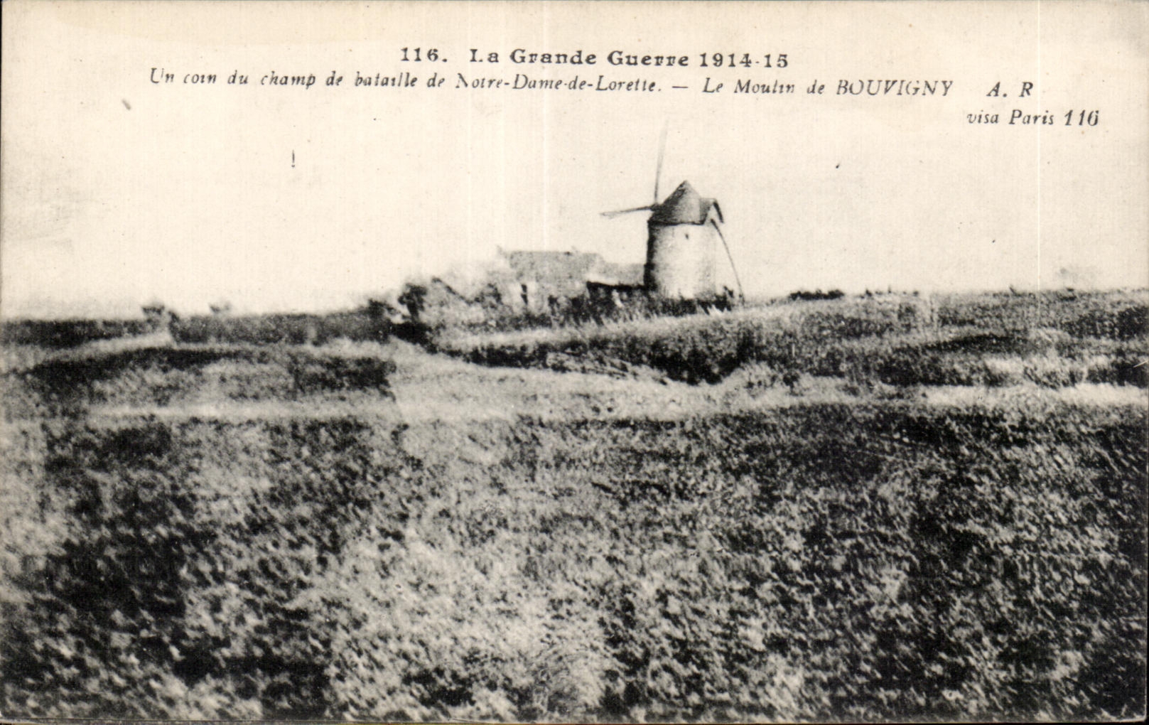 Der Moulin de Bouvigny — Der Große Krieg 1914-15 — A. R. Paris 116