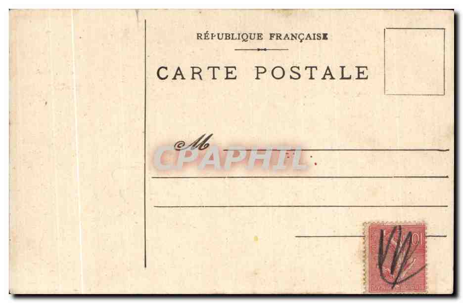 Homme surpris par un corbeau — caricature humoristique — éditeur non identifié, n° de série 79 — Rückseite