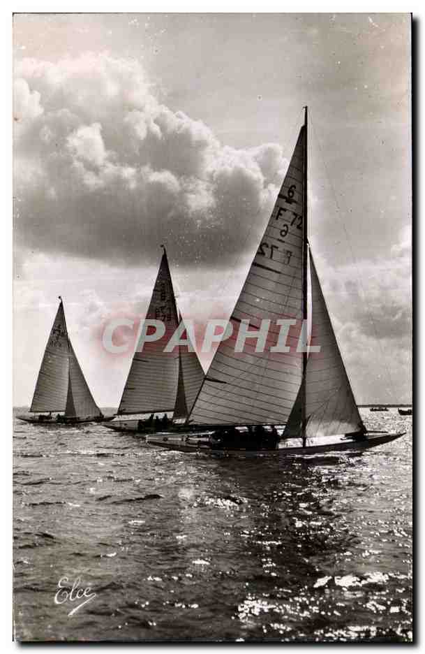 Régates sur le Bassin d'Arcachon — L. Chataigneau — Bordeaux
