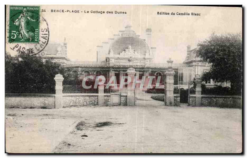 CPA BERCK-PLAGE - Le Cottage des Dunes