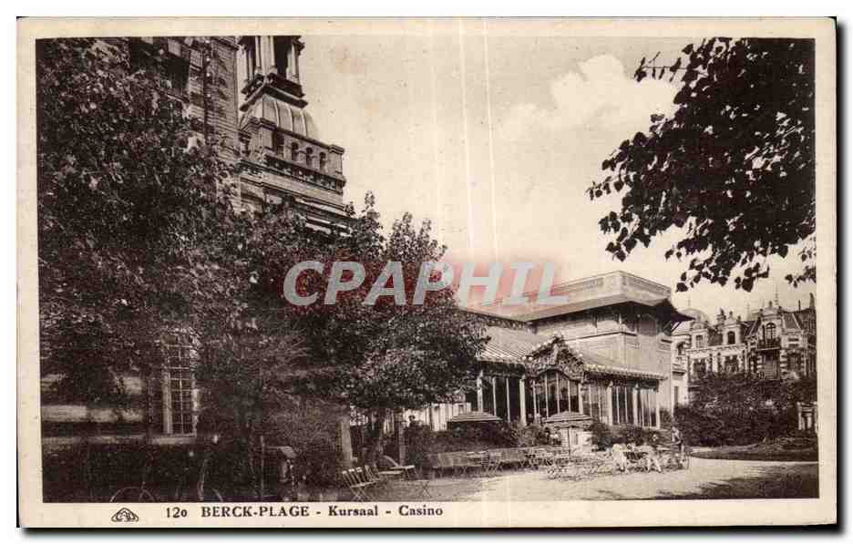 CPA BERCK-PLAGE - Kursaal - Casino