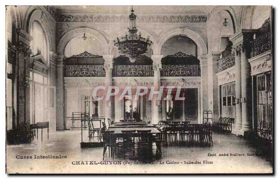 CPA CHATELGUYON (Puy de-Dome) - Le Casino - Salle des Fetes