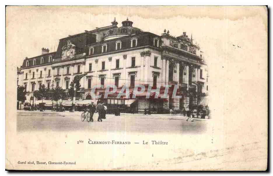 Clermont-Ferrand — Le Théâtre — Garel alué, Bazar, Clermont-Ferrand