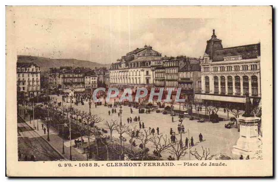 Clermont-Ferrand — Place de Jaude — G. D'O. - 1088 B.