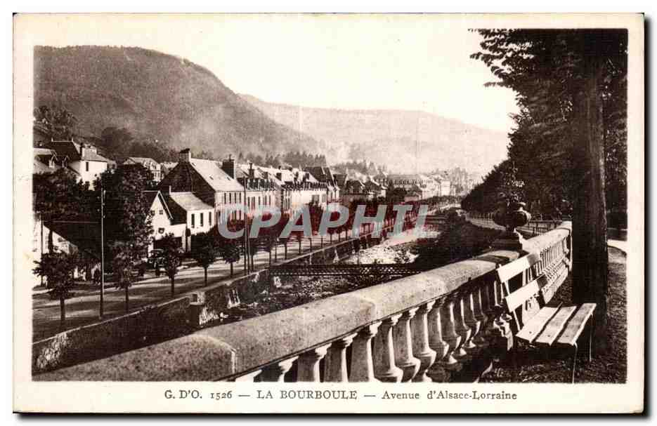 CPA LA BOURBOULE - Avenue d Alsace-Lorraine