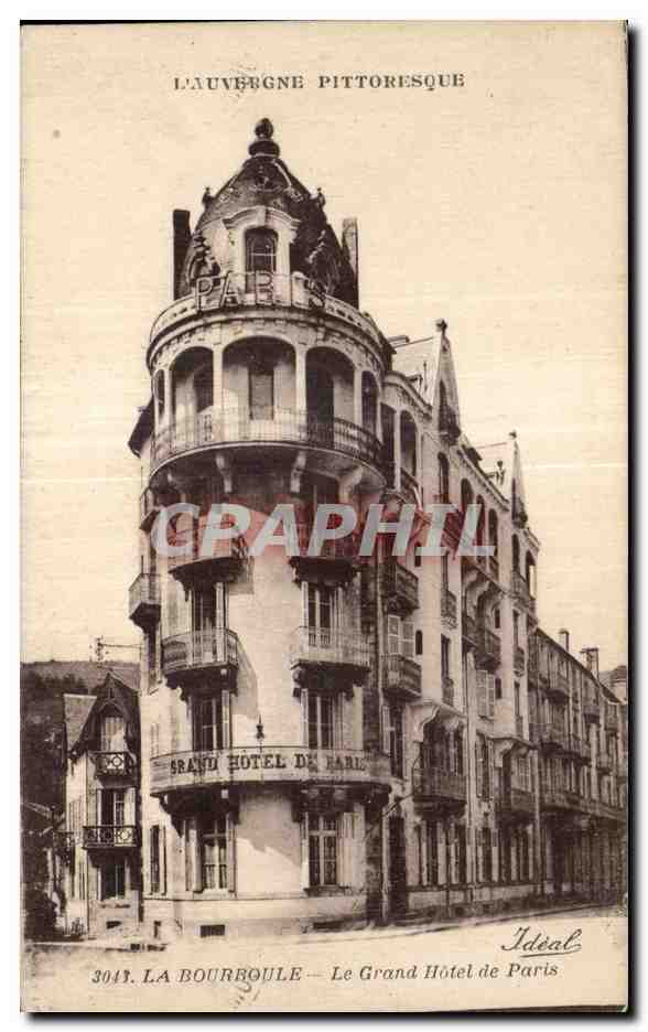 CPA LA BOURBOULE - Le Grand Hotel de Paris