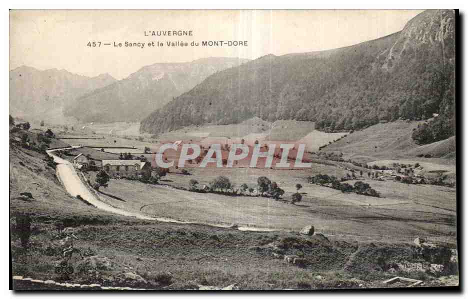 CPa Le Sancy et la vallee du Mont Dore 