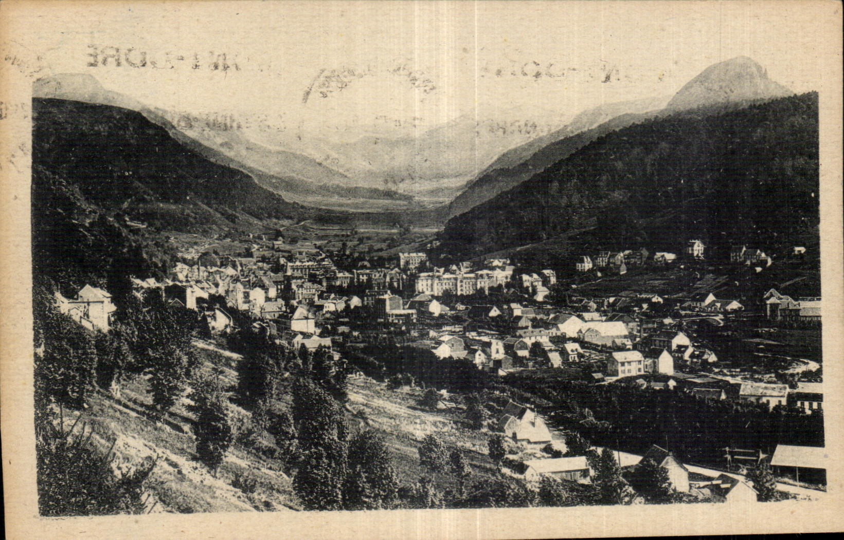 CPA Le Mont Dore Vue generale