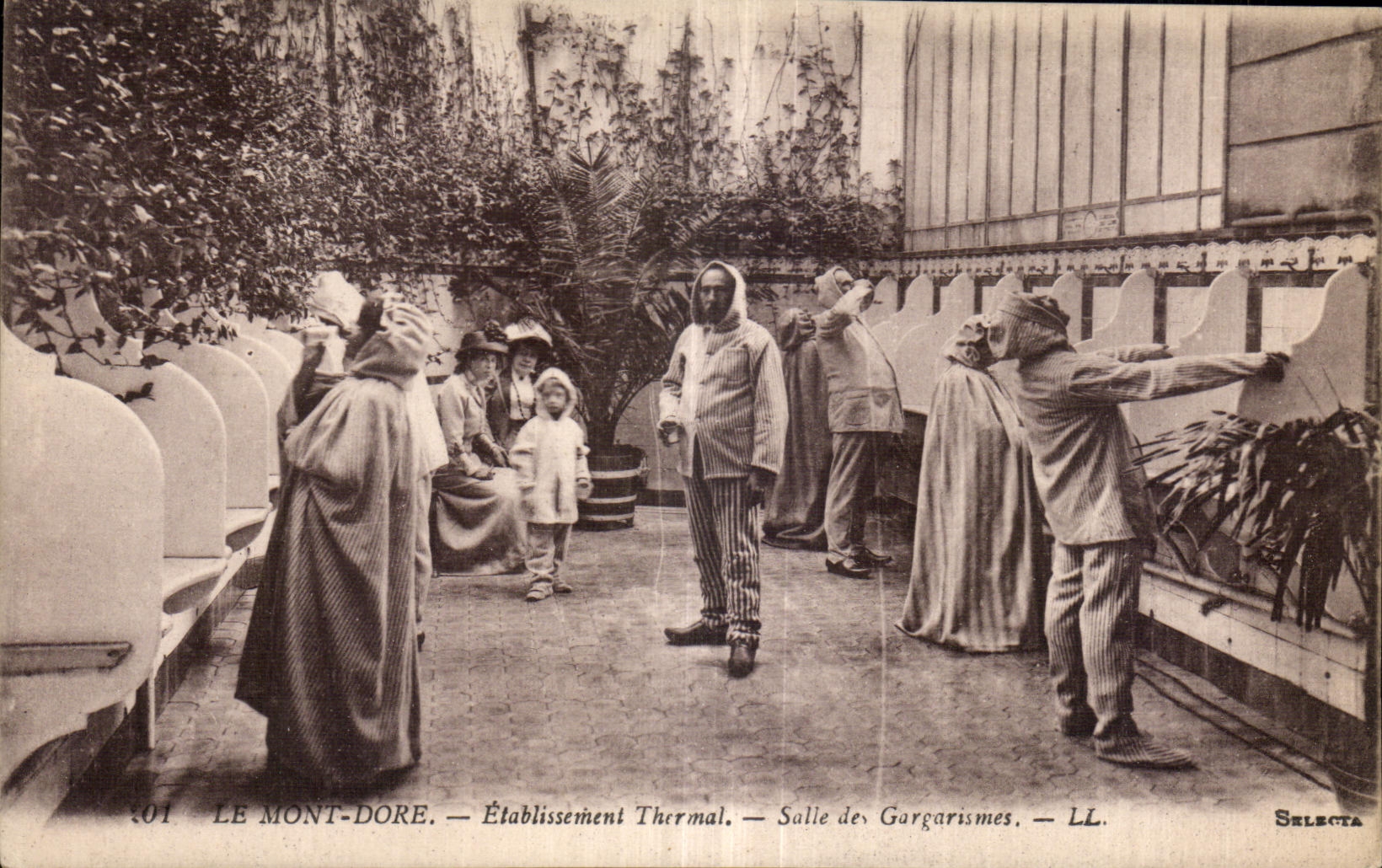 CPA Le Mont Dore Etablissement thermal Salle des Gargarismes