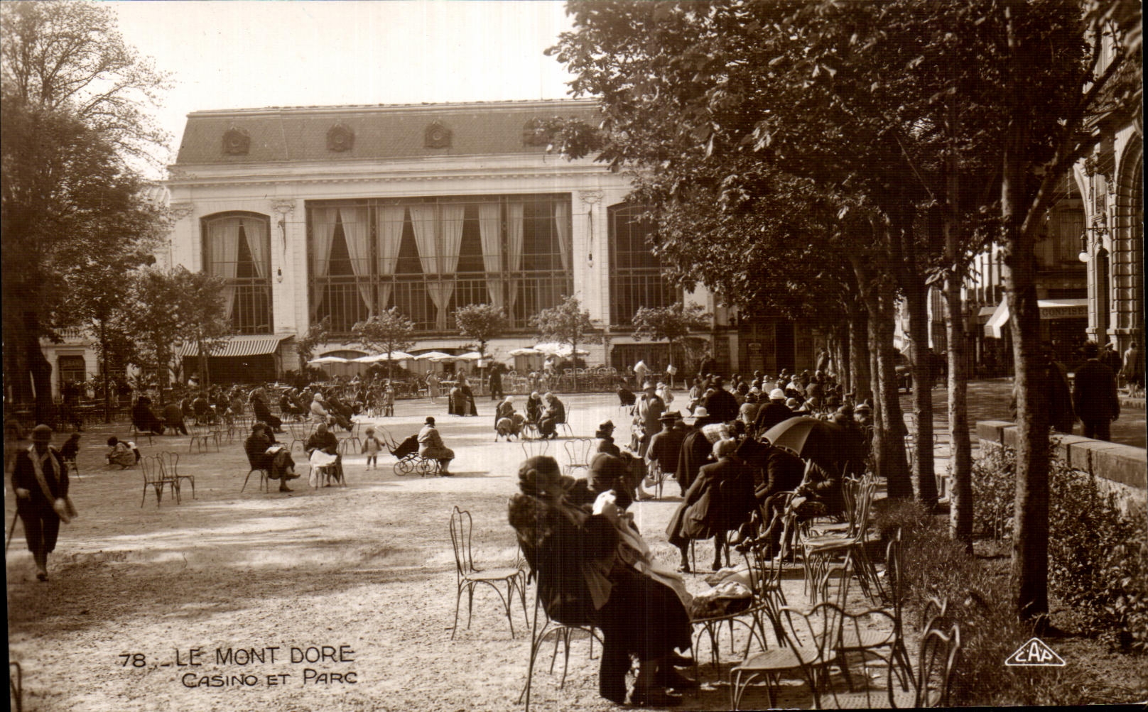 CPSM Le Mont Dore Casino et parc