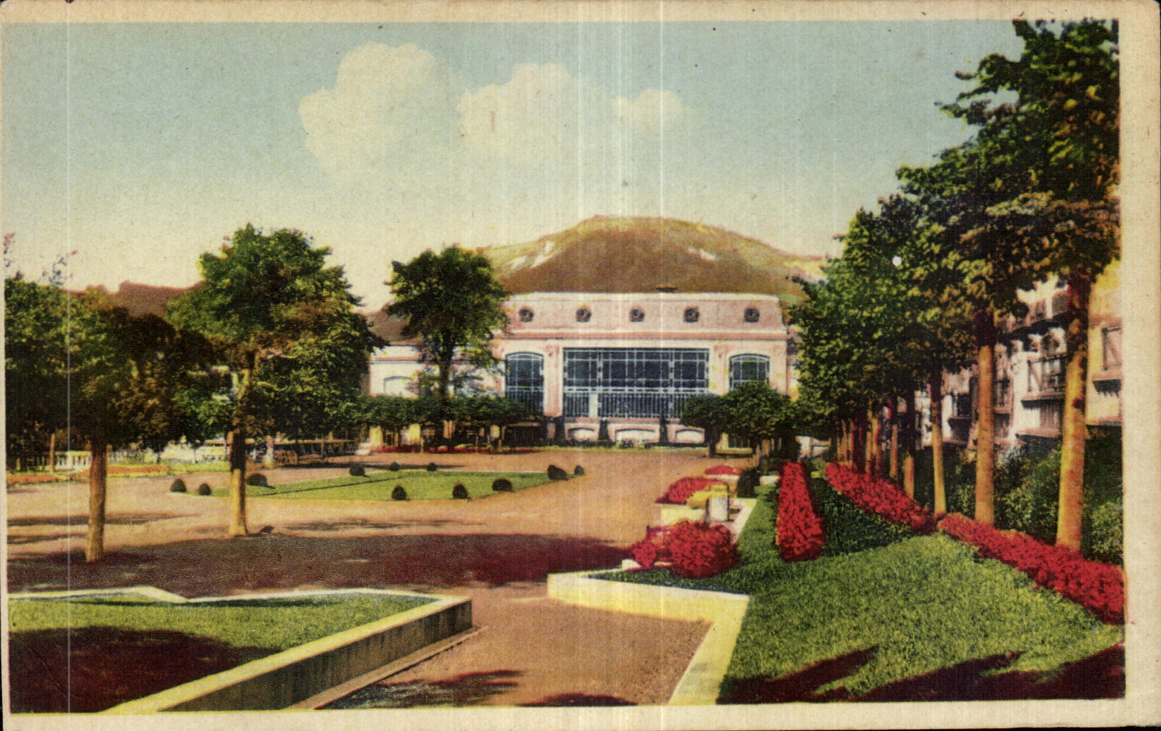 CPA Le Mont Dore Le casino et le parc