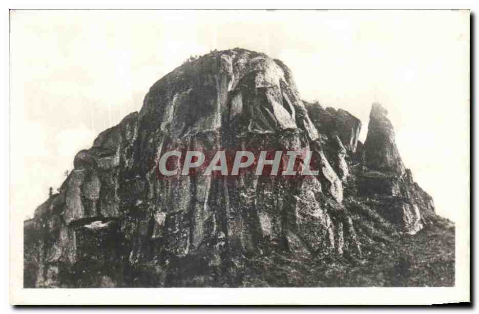 Roche de la Pierre à l'Évêque — vue panoramique — CPAPHIL