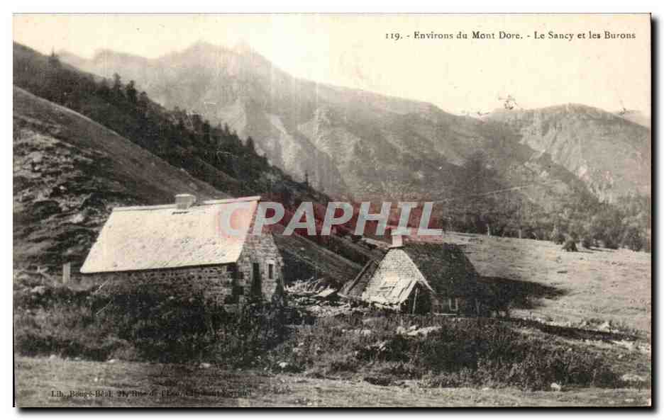 CPA Le Mont Dore Le Sancy et les Burons
