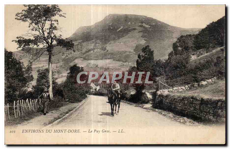 CPA Le Mont Dore Le Puy Gros