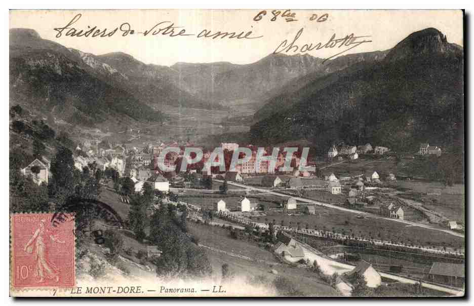 CPA Le Mont Dore Panorama