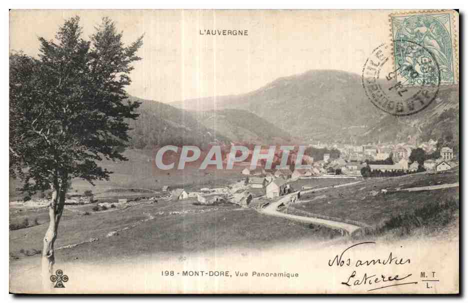 CPA Le Mont Dore Vue Panoramique