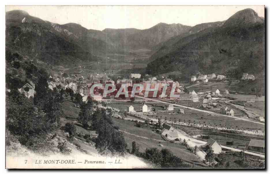 CPA Le Mont Dore Panorama