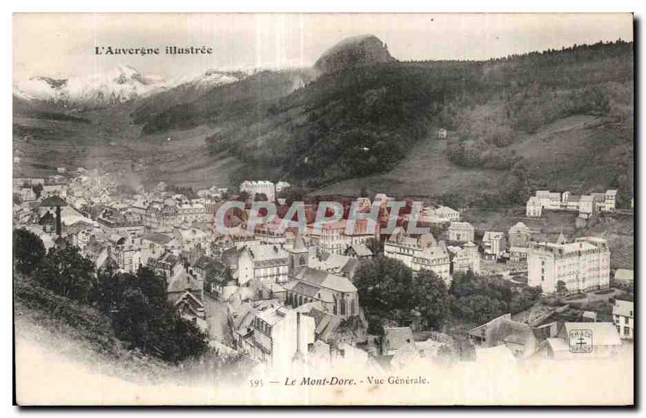 CPA Le Mont Dore Vue Generale