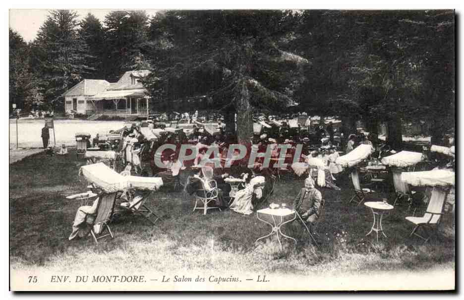 CPA Du Mont Dore Le Salon des Capucins