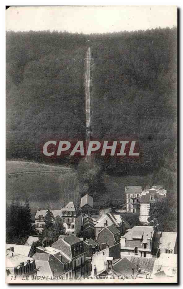 CPA Le Mont Dore Le Funiculaire du Capucin