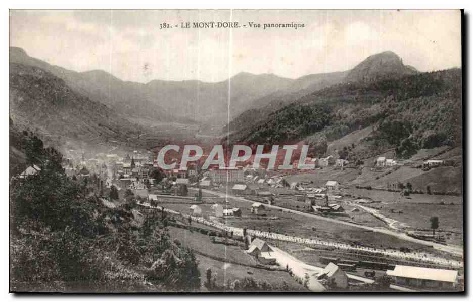 CPA Le Mont Dore Vue panoramique