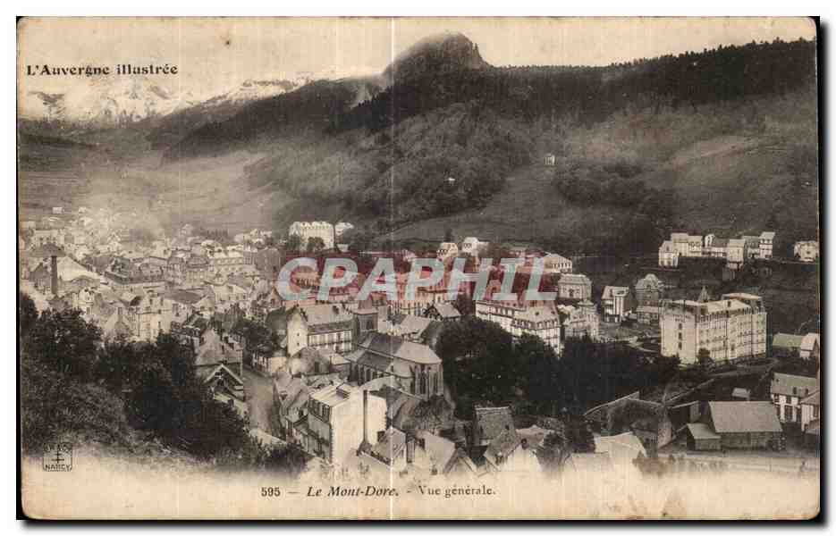 Le Mont-Dore — Vue générale — L'Auvergne illustrée, n° 595