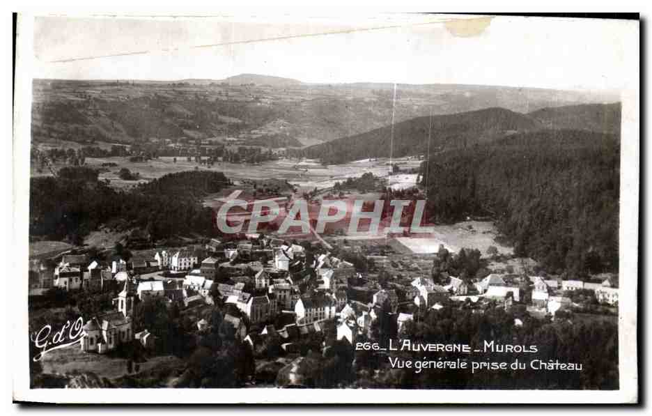 Murols — Allgemeiner Blick vom Schloss aus — G.d'O