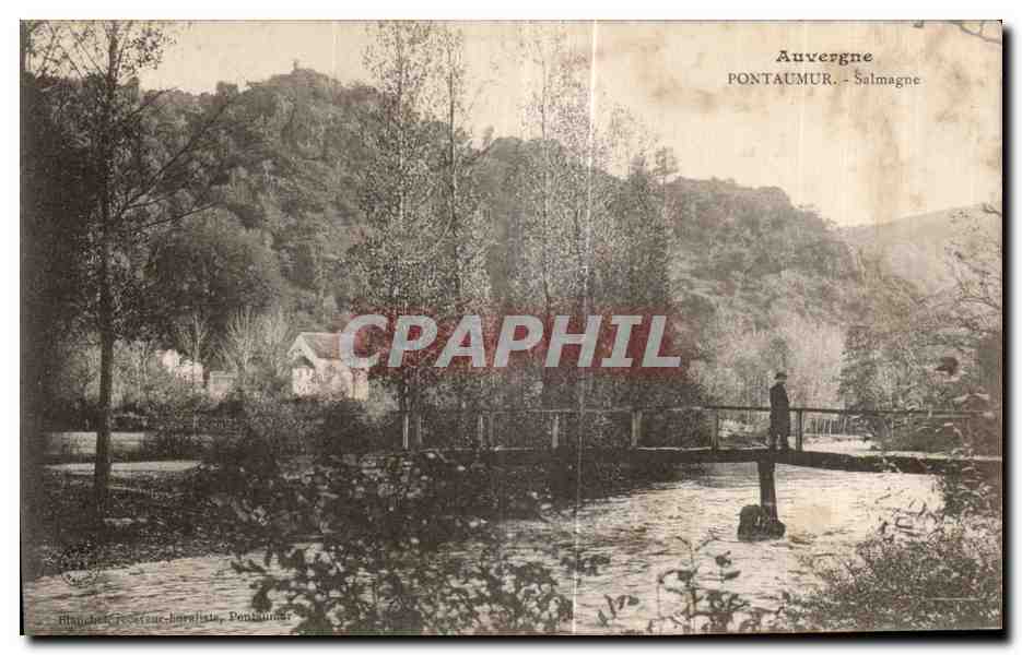 Pontaumur - Salmagne — Auvergne — éditeur inconnu, n° de série non visible