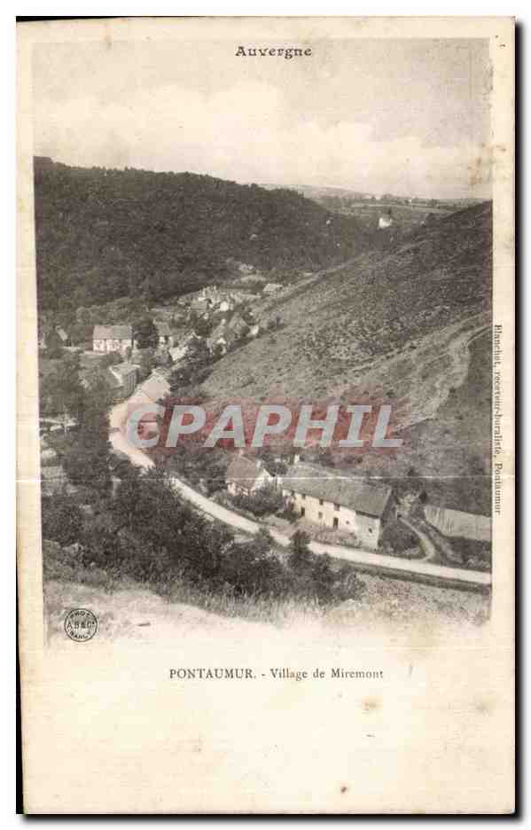 Pontaumur - Village de Miremont — Auvergne