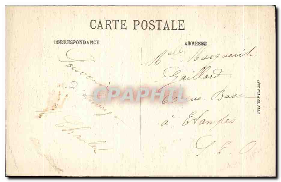 Royat - Le Puy Chateix et le Paradis - CPA — Rückseite