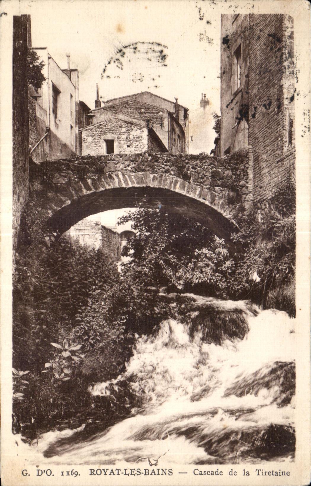 Royat les Bains - Cascade de la Tiretaine - CPA 