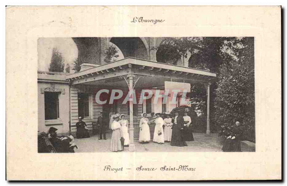 Royat les Bains - Source Saint Marc - CPA 