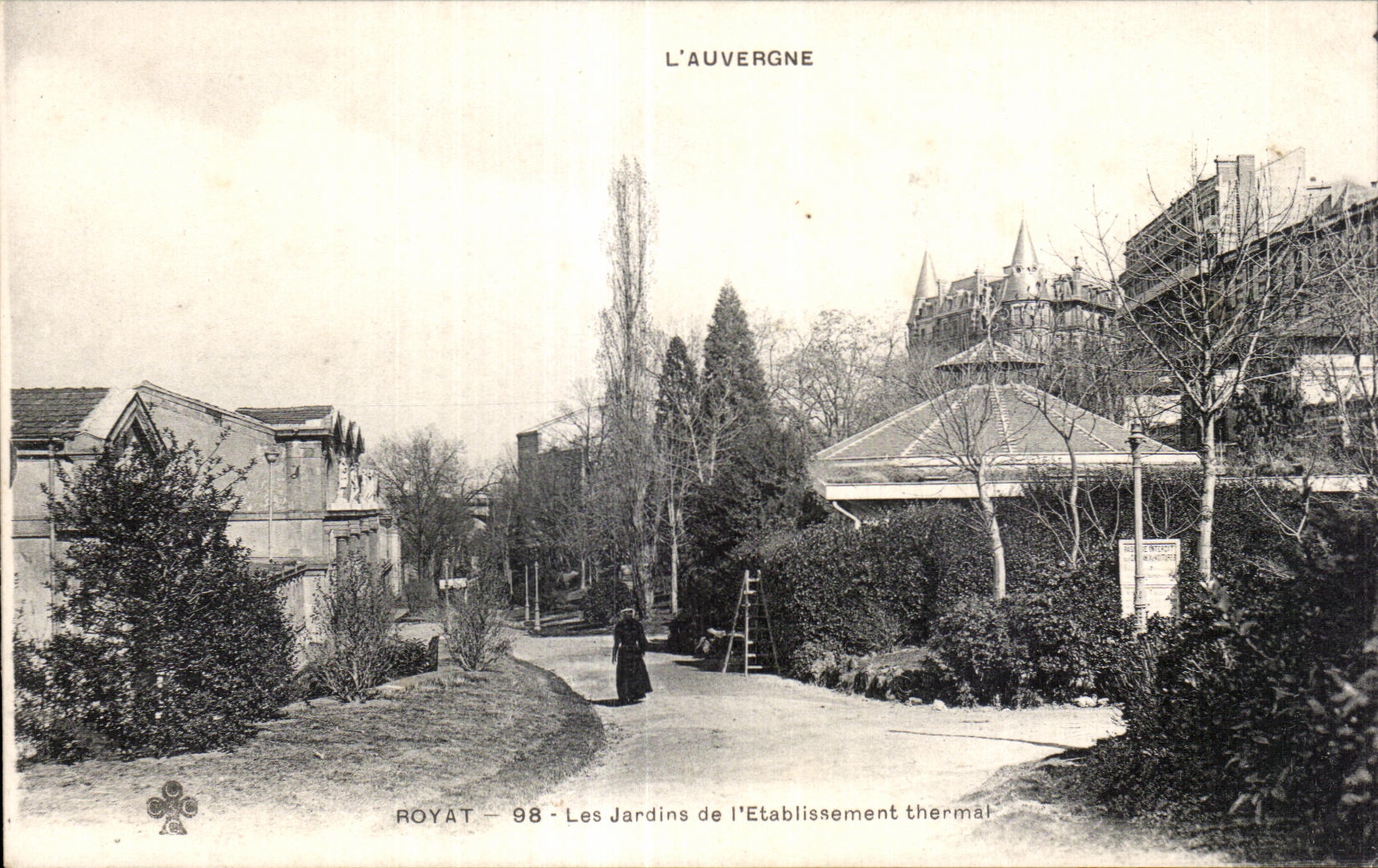 Royat les Bains - Les Jardins de l Etablissement Thermal - CPA 