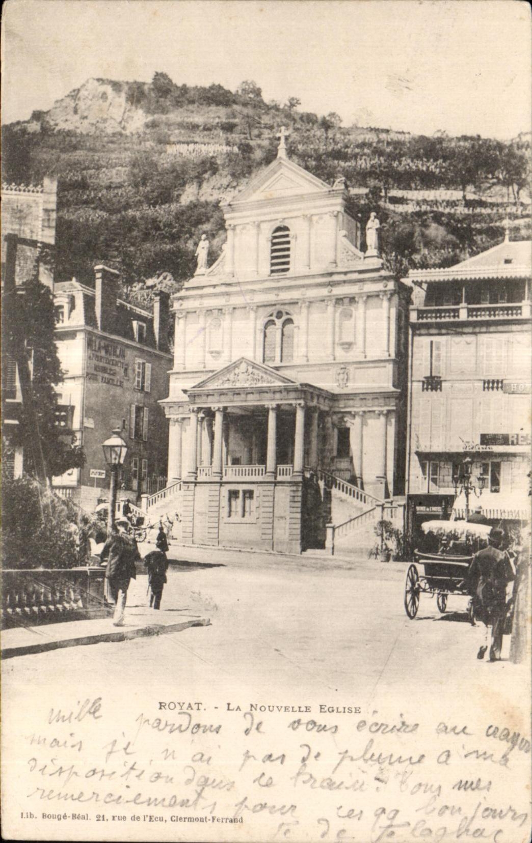 Royat les Bains - La Nouvelle Eglise - CPA 