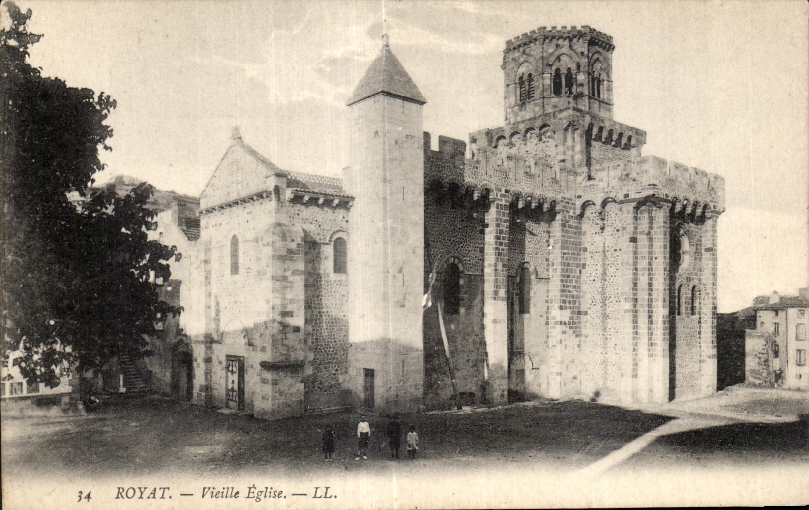 Royat les Bains - Vieille Eglise - CPA 