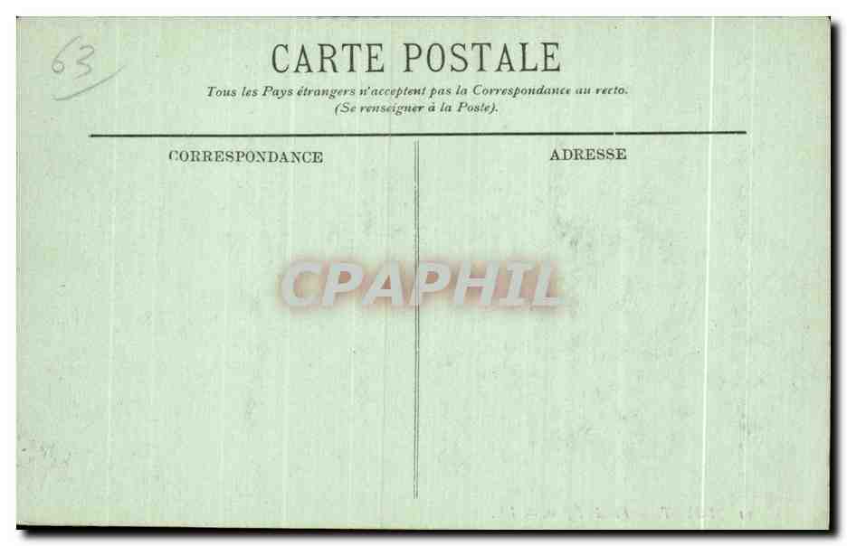 Royat les Bains - Vieille Eglise - CPA  — Back