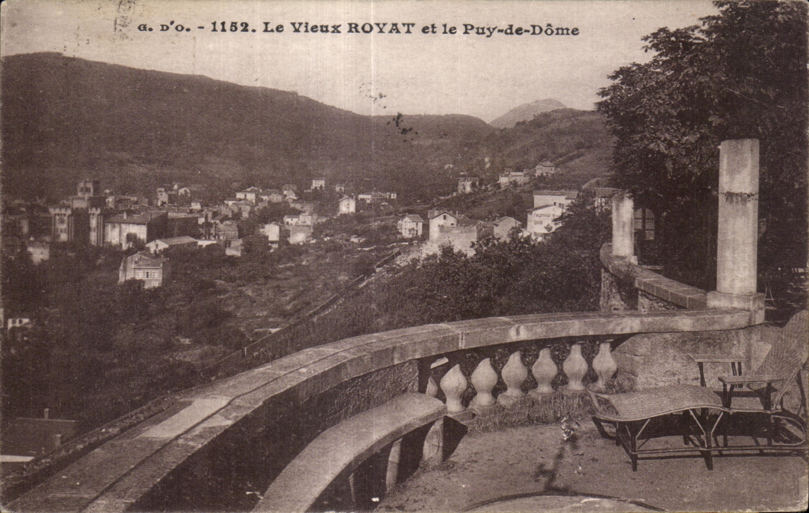 Royat les Bains - Vue Generale - CPA 