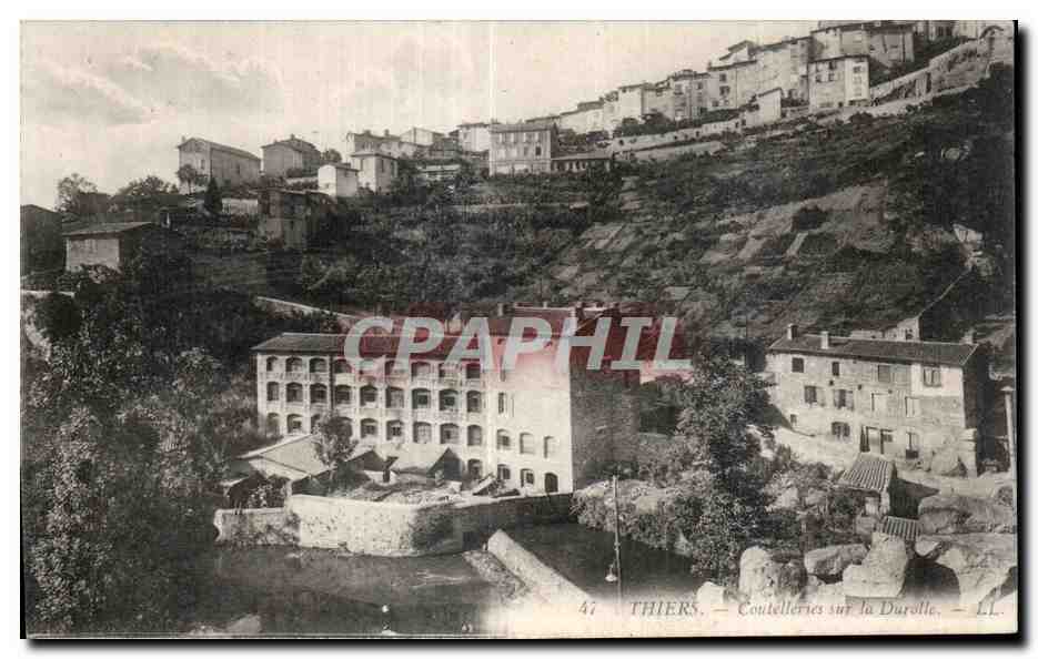 CPA Thiers Coutelleries sur la Durolle